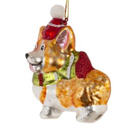 GAEM Украшение новогоднее "Собачка", L7,5 W4,5 H9,5 см