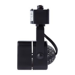 Трековый светильник однофазный ЭРА TR10-GU10 BK под лампу GU10 черный | Однофазные светильники под лампу