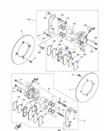 Колодки тормозные Viking задние правые