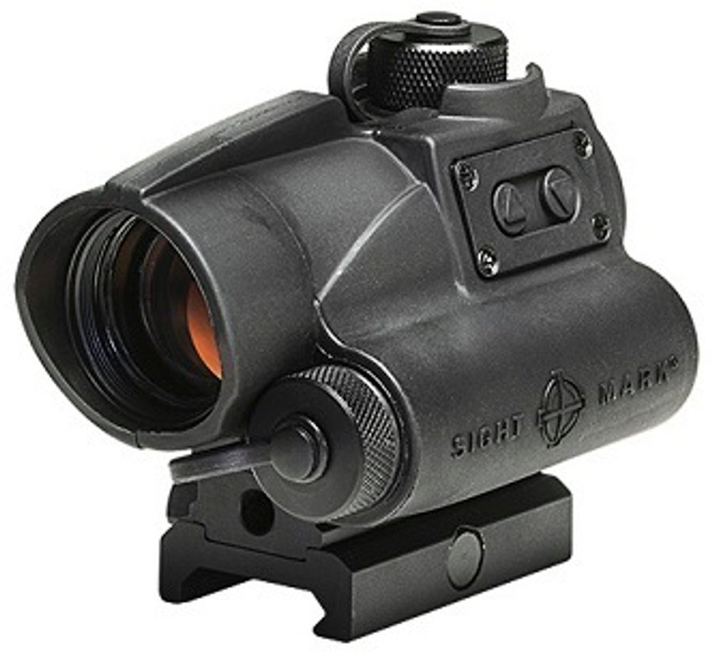 коллиматор Sightmark закрытый на Weaver/Picatinny, точка 4MOA красн., яркость 8день/2ночь, 283гр.