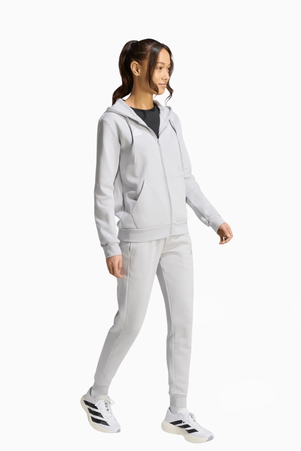 Кофта adidas Entrada 26 Sweat Full-Zip - серый