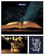 Тетрадь А5, 48 л., BRAUBERG ЭКО, линия, обложка картон, ВИНТАЖ, 403030, 5шт