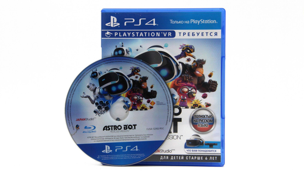 Astro Bot Rescue Mission Sony PS4 VR