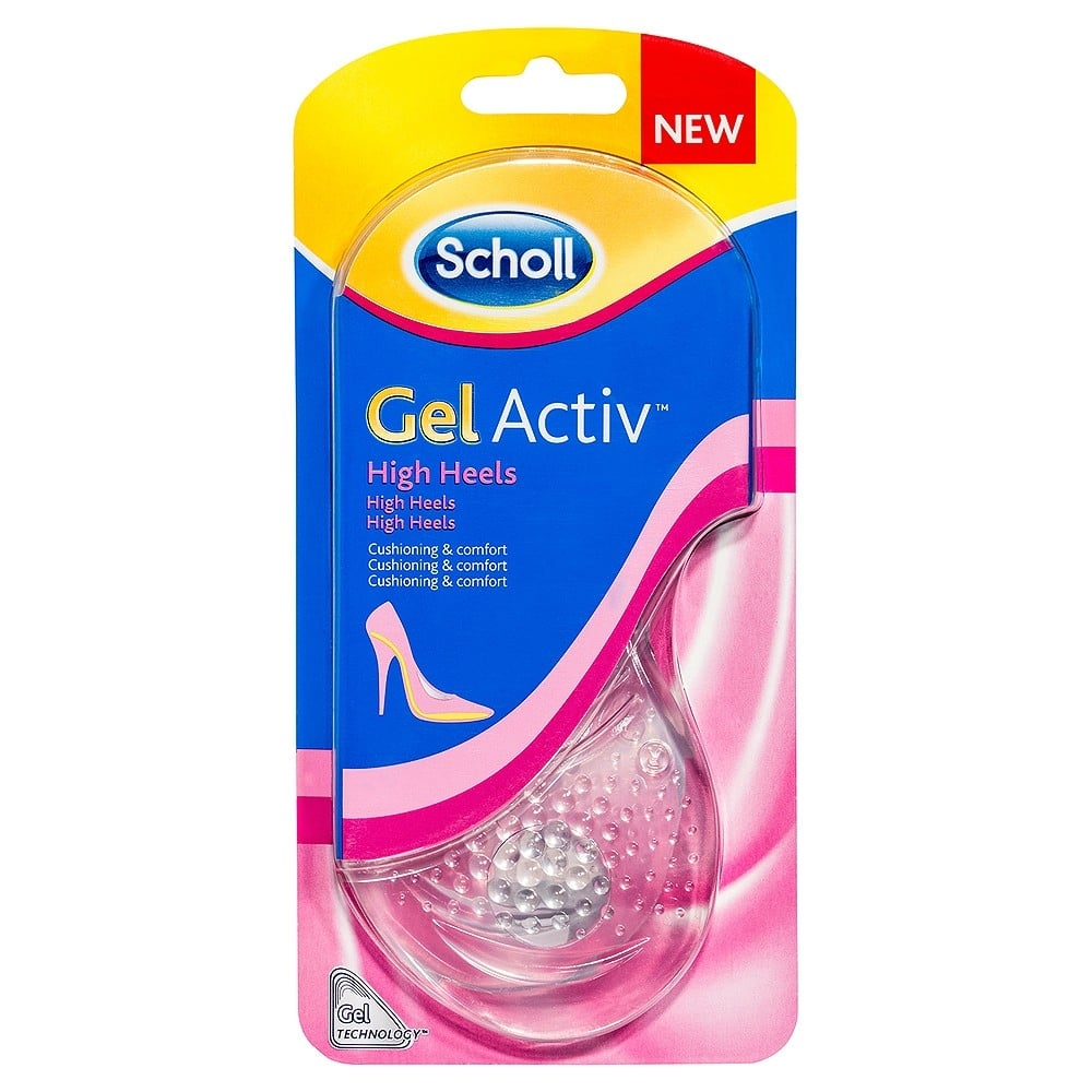 Стельки женские Scholl GelActiv для обуви на высоком каблуке (35-40)