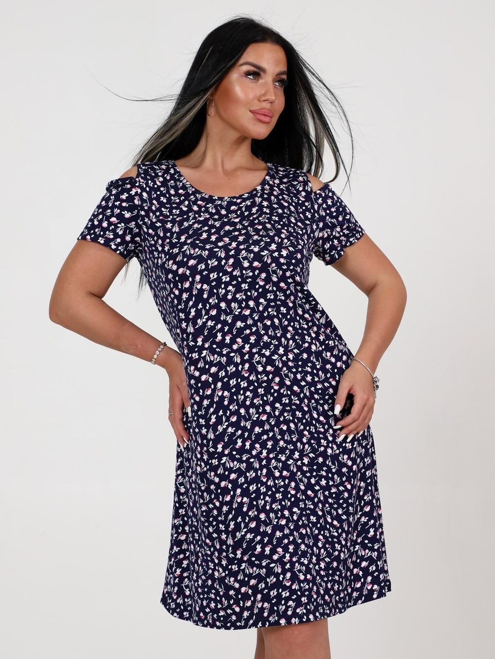 Ирбис - платье синий Iv-capriz (Акция)