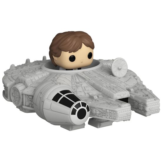 Фигурка Funko Bitty POP! Rides Star Wars Han Solo and The Millenium Falcon 83623 / Фигурка Фанко Битти ПОП! по мотивам вселенной "Звездные войны", Хан Соло