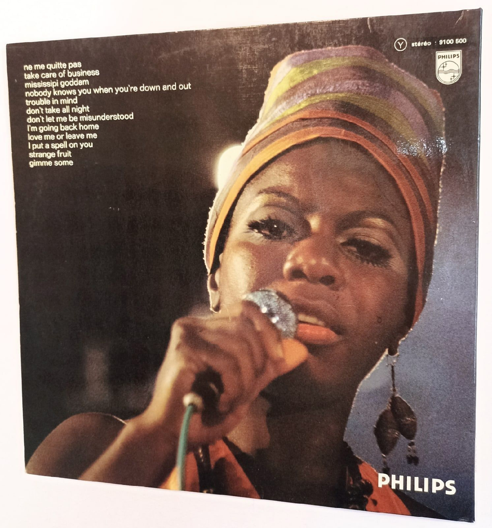 Винтажная виниловая пластинка Nina Simone The Best Of Nina Simone (France 1974)