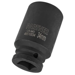 Головка ударная глубокая 34мм (6гр),3/4'' Partner PA-46510034