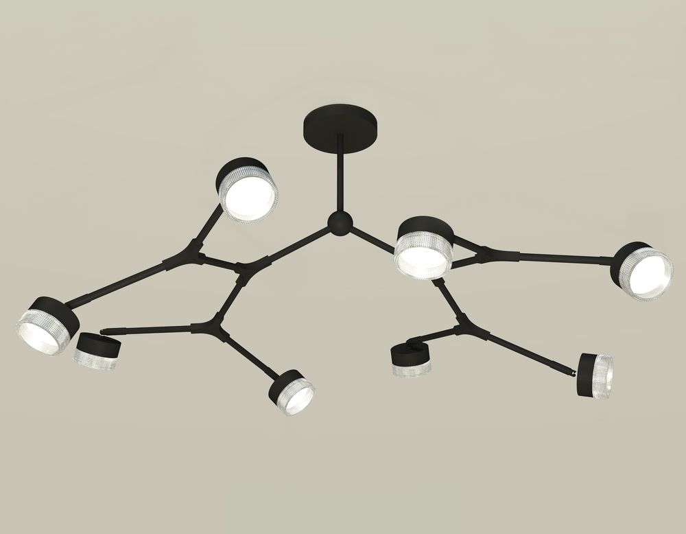 Ambrella Комплект подвесного поворотного светильника с композитным хрусталем Traditional DIY XB9060201