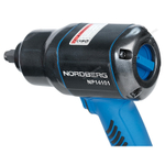 NORDBERG (NP14101K) Пневмогайковерт ударный 1/2", 1300 Нм, с глубокими головками в кейсе