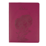 Дневник школьный Alingar 1-11 кл., 48л., 7БЦ, иск. кожа, тиснение, ассорти, "Flower-8"