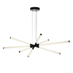 Citilux LUCIA CL217181 Люстра светодиодная подвесная Чёрная