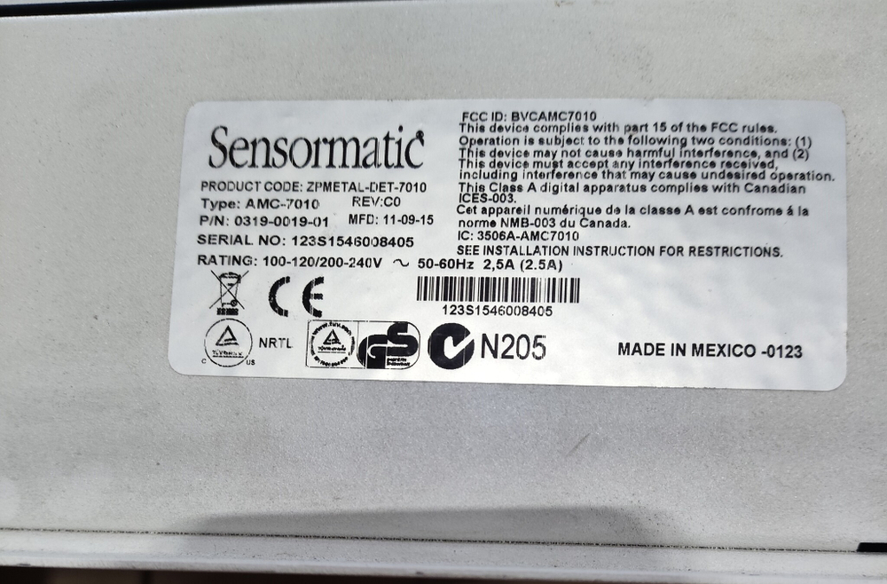 Sensormatic Блок MDG 7010 на 4 антеннны, б/у