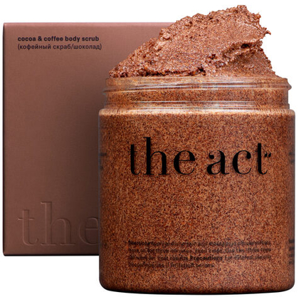 Скраб для тела The Act Cocoa & Coffee Body Scrub (кофейный скраб/шоколад) 300 г.
