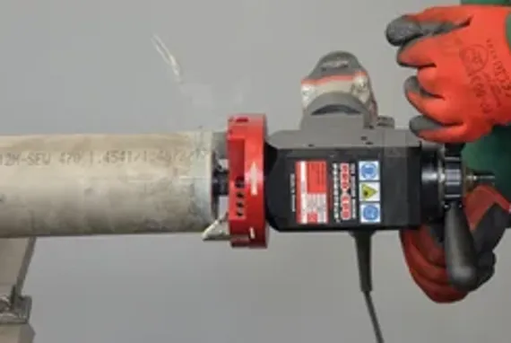 Комбинированная борфреза Karnasch полукруглая форма + угол