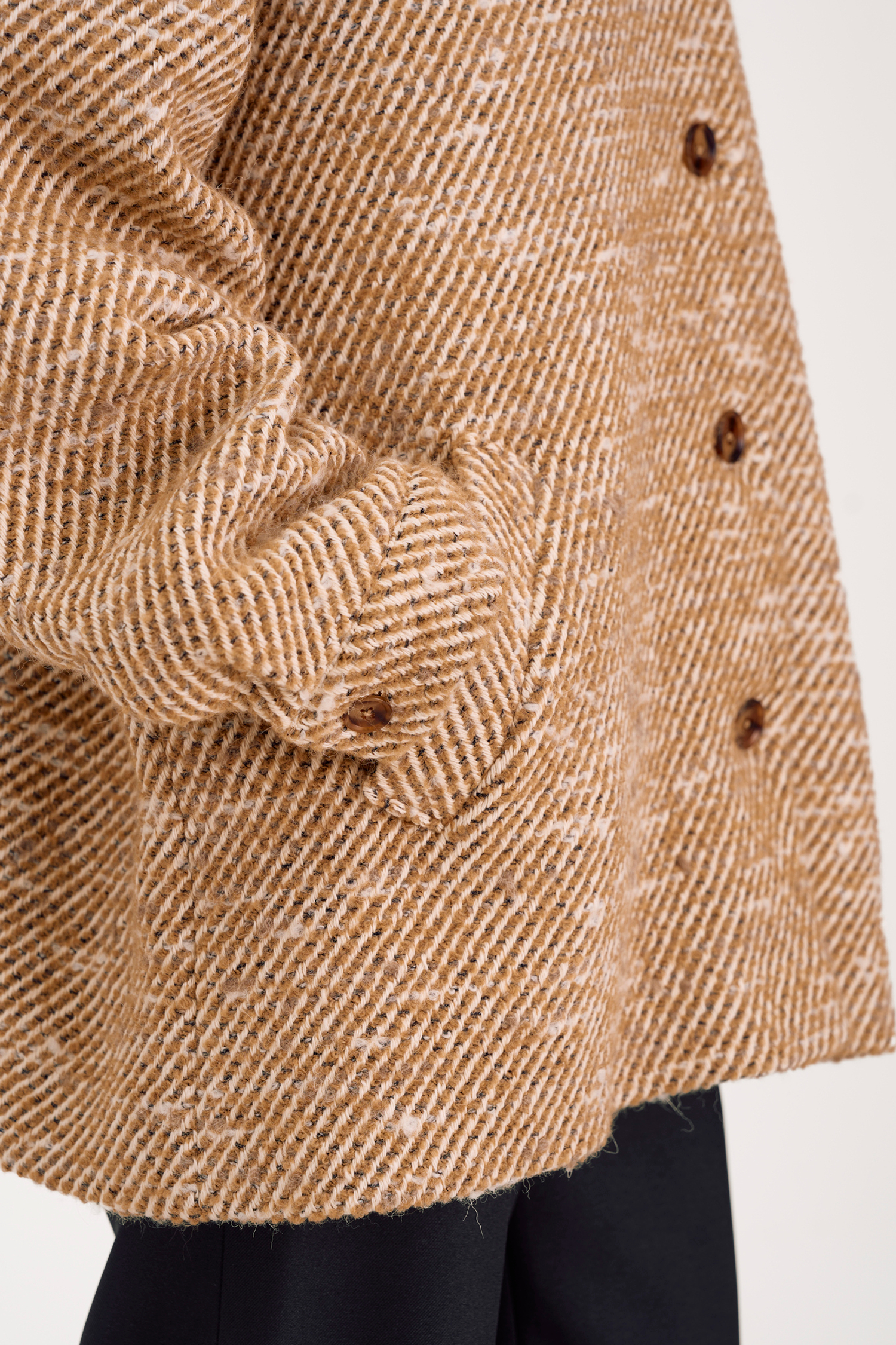 Роба Americano (Американо) в клетку бежевая