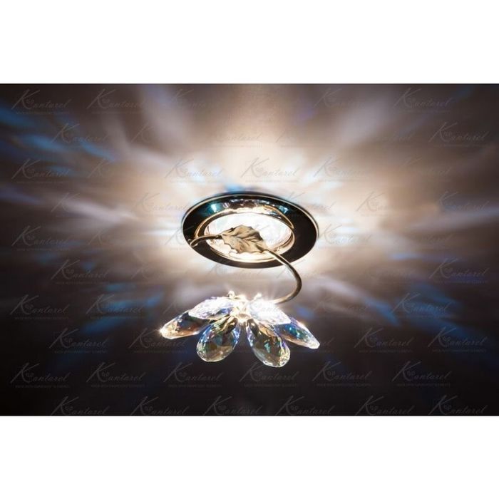 Встраиваемый светильник Kantarel BLOSSOM CD 015.2.2/1 crystal AB