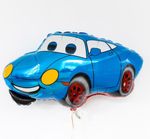 Шар фигура Тачка голубая (FM), 32"/81 см