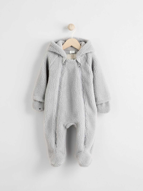 Комбинезон флисовый для малышей Next K90-737, Серый