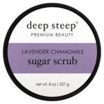 Deep Steep, Сахарный скраб, лаванда и ромашка, 227 г (8 унций)