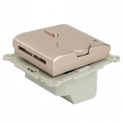 Терморегулятор электромеханический для теплого пола без рамки Stekker Катрин 49743