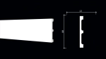 Плинтус гибкий DD708F