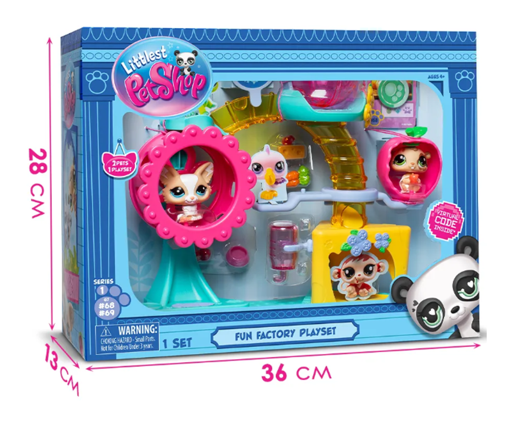Игровой набор "Фабрика развлечений" Littlest Pet Shop
