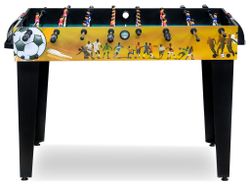Игровой стол - футбол "Flex" (122x61x78.7 см, жёлтый)