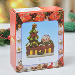 Сувенир новогодний с подсветкой "Ёлочка" 10*5*12см, батарейки в комплекте