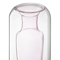 Ваза muse, 25 см, нежно-розовая