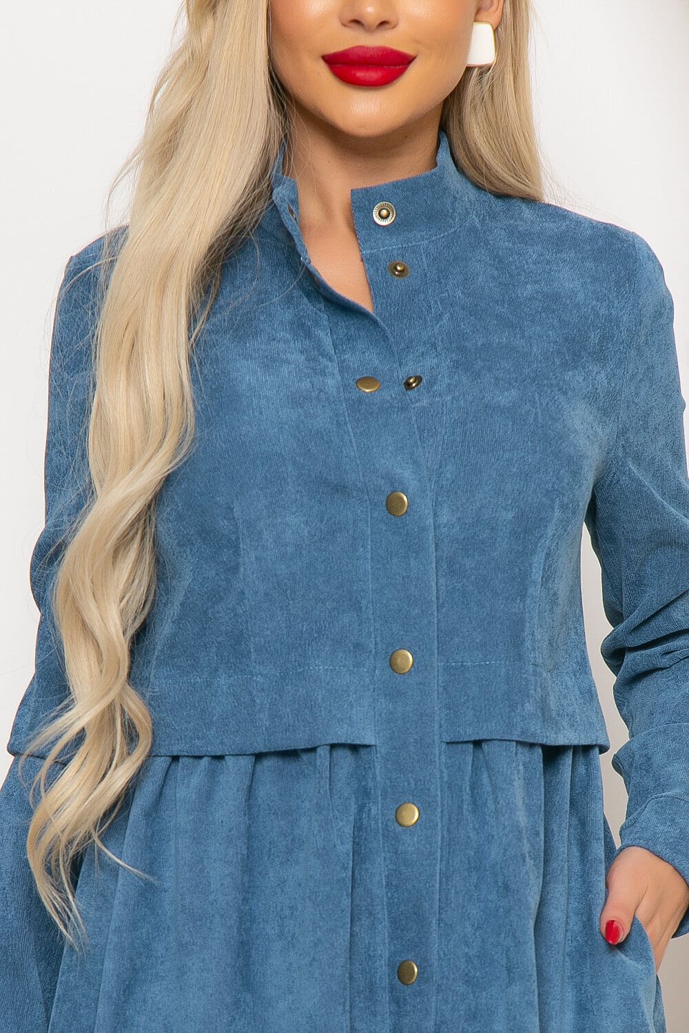 Платье "Муза" (джинс) П4118 LT Collection (Акция)