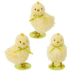 GAEM Фигурка декоративная "Цыпленок" (блок 6шт), L7 W5 H10 см, 3в.