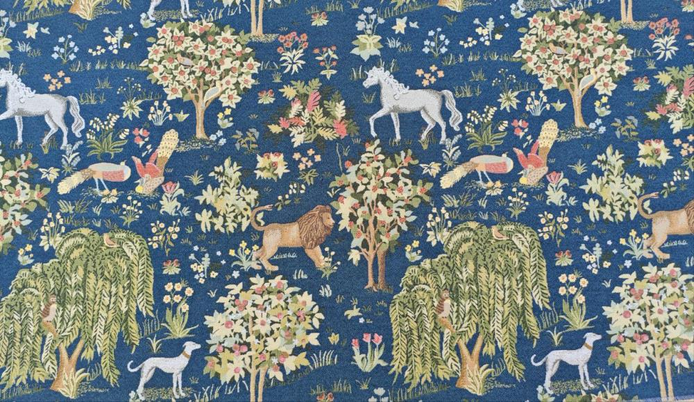 Гобелен Уильяма Морриса Райский Сад ширина 140 см