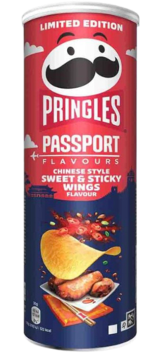 Чипсы Pringles Passport Chinese Style со вкусом китайских куринных крылышек