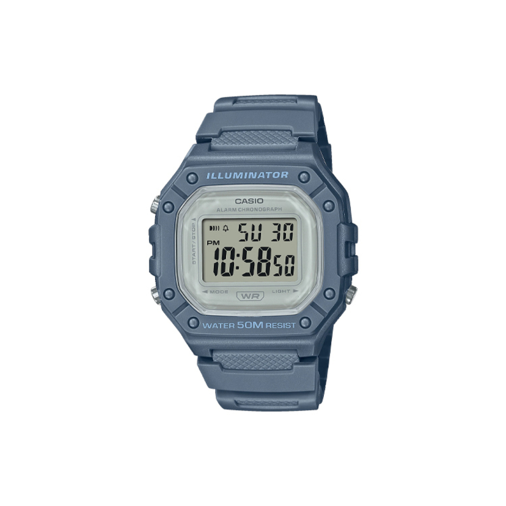 Часы CASIO DIGITAL, W-218HC-2AV
