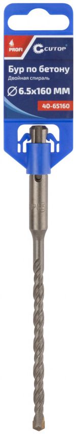 40-65160 Бур по бетону SDS-Plus 6,5х160мм CUTOP Profi