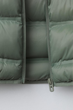 ZARA ЛЕГКИЙ ЖИЛЕТ С КАПЮШОНОМ WATER REPELLENT, СВЕТЛЫЙ ХАКИ