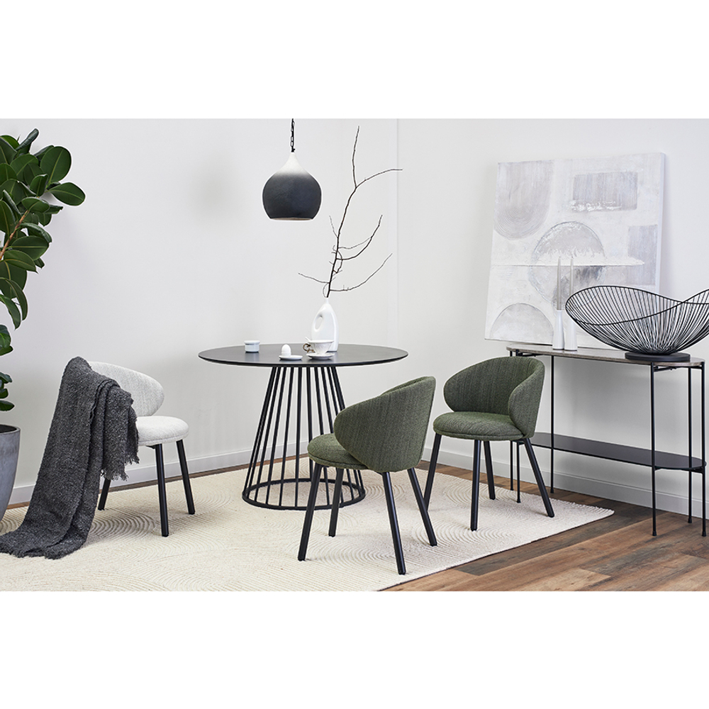 Стул Bergenson Bjorn Comfy, рогожка, шпинат