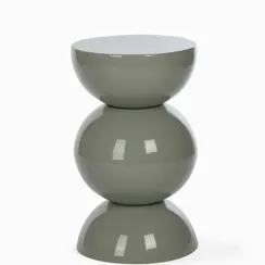 Кофейный столик Prosper Ø31х50 см, серый глянец