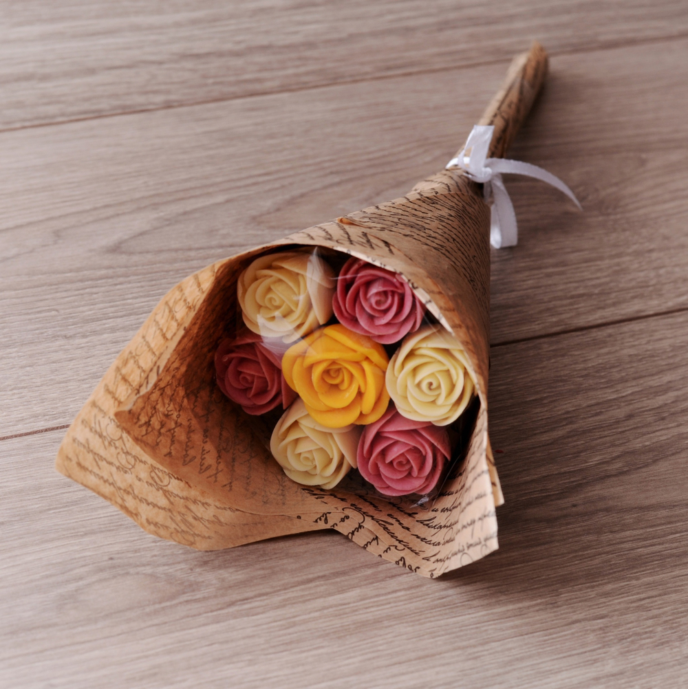 Букет "7 мини роз"