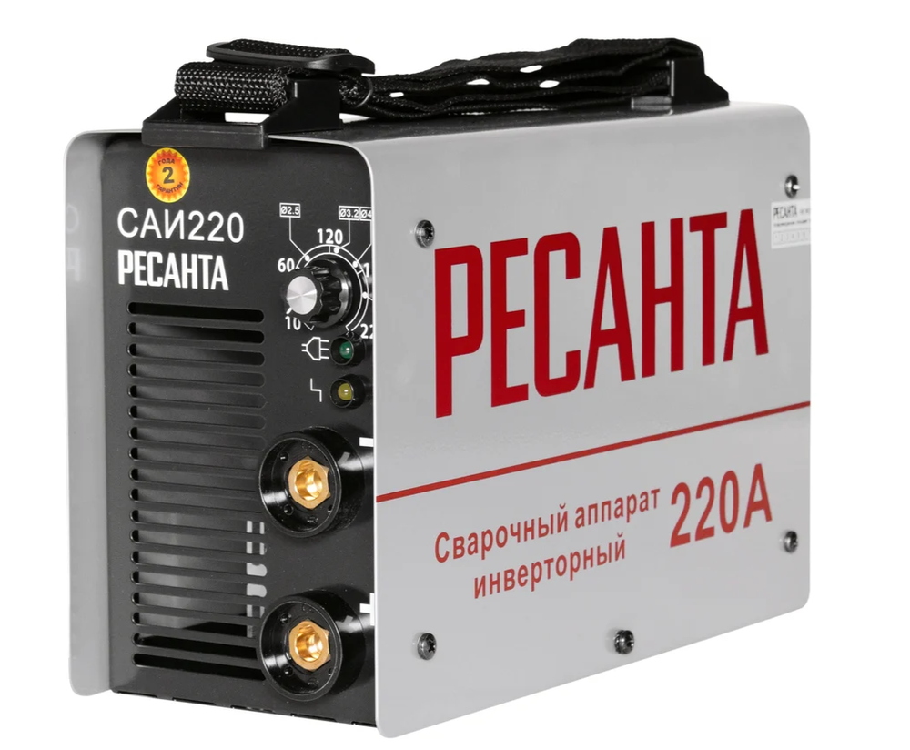 АКЦИЯ!!! Сварочный аппарат инверторный САИ 220 Ресанта