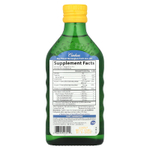 Carlson, Жир печени дикой норвежской трески, натуральный лимонный вкус, 1000 мг, 250 мл (8,4 жидк. унции)