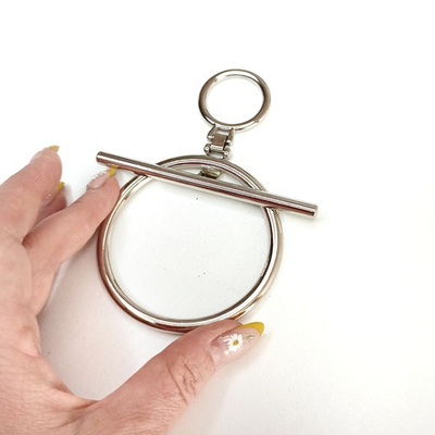 Замок Тогл 90*120 Серебро