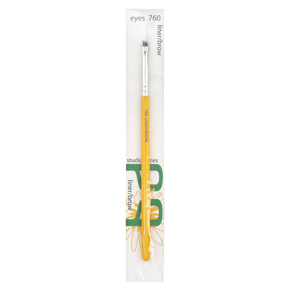 Bdellium Tools, Studio Line, Eyes 760, 1 кисточка для глаз/бровей