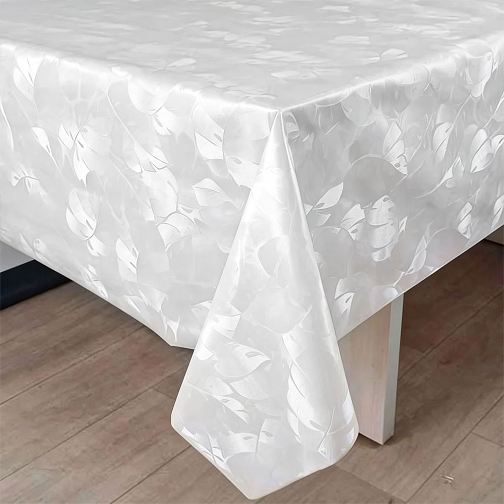 Клеенка BOGEMA шелкография на ткани 0,28мм*137см*20м белая