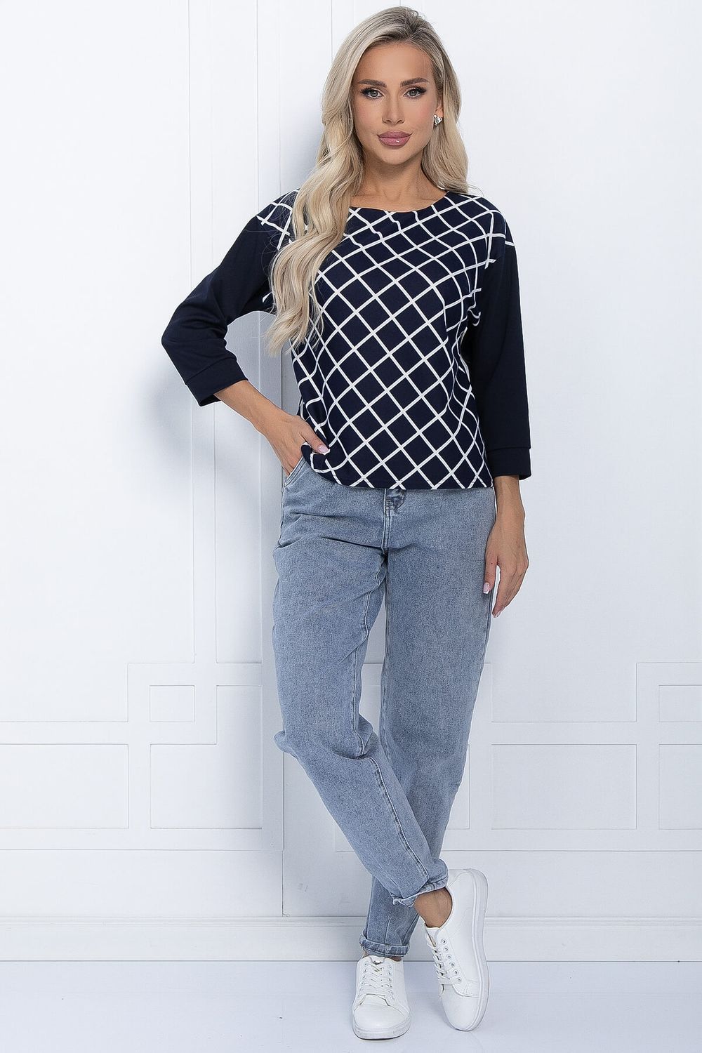 Джемпер Классика жанра (темно-синий) Б11333 LT Collection