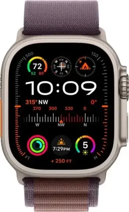 Apple Watch Ultra 2 GPS+Cellular 49mm, ремешок "Indigo Alpine Loop"