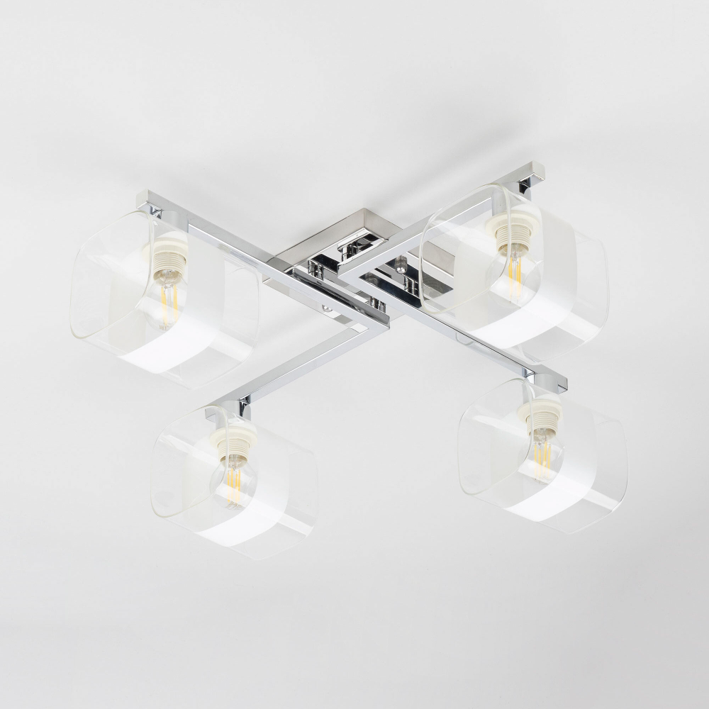 Citilux Вирта CL139141 Люстра потолочная Хром