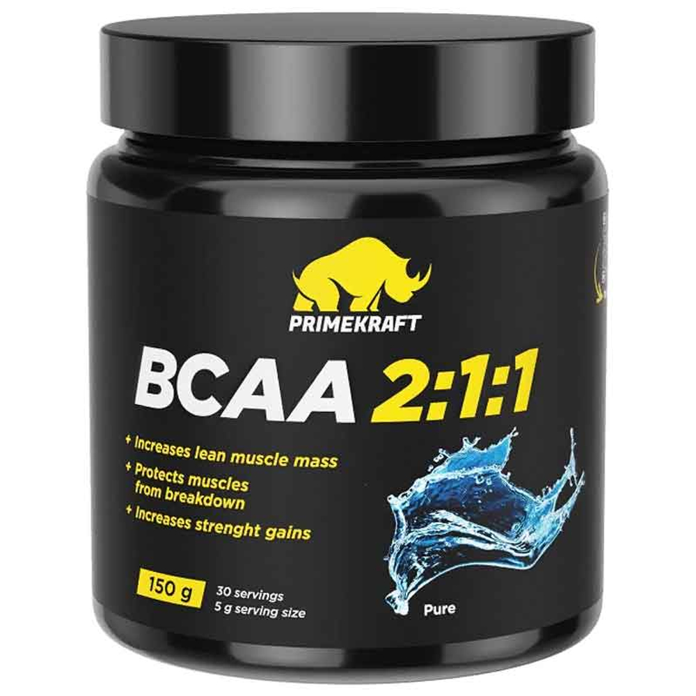 Prime Kraft BCAA 2:1:1 банка (150 гр.)