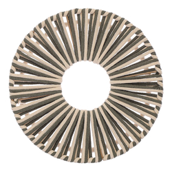 Корзина плетеная dholak grey из коллекции ethnic, размер l